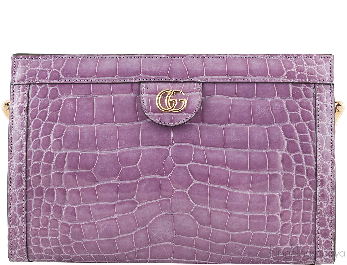 Ophidia Crocodile Shoulder Bag