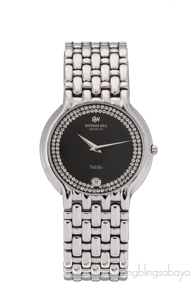 Fidelio 4802 White Gold Plated Diamond Watch