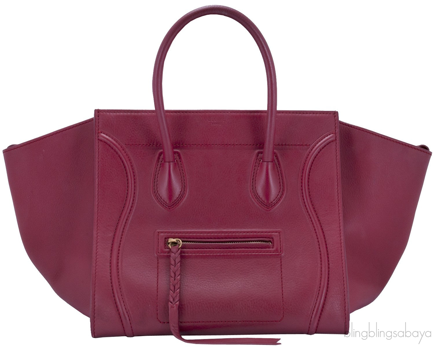 Phantom Burgundy Handbag