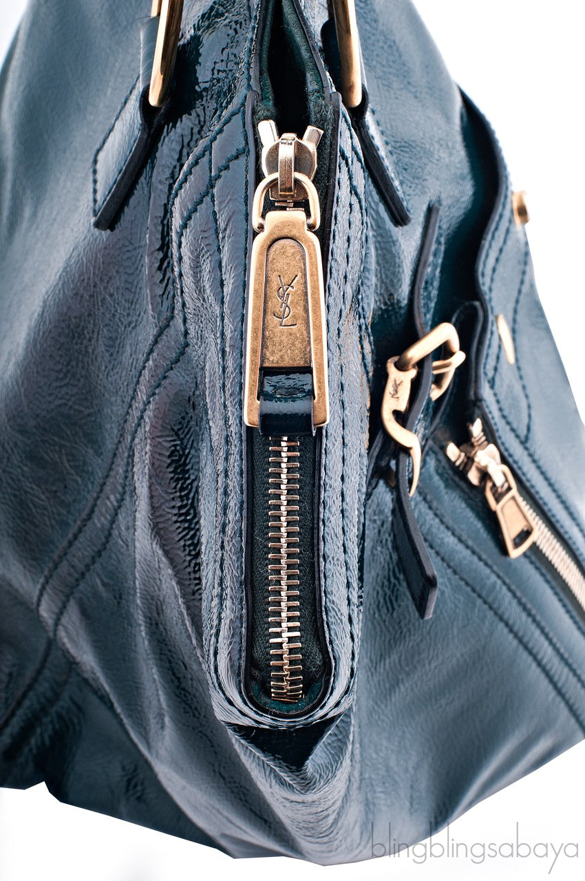 Downtown Patent Leather Tote