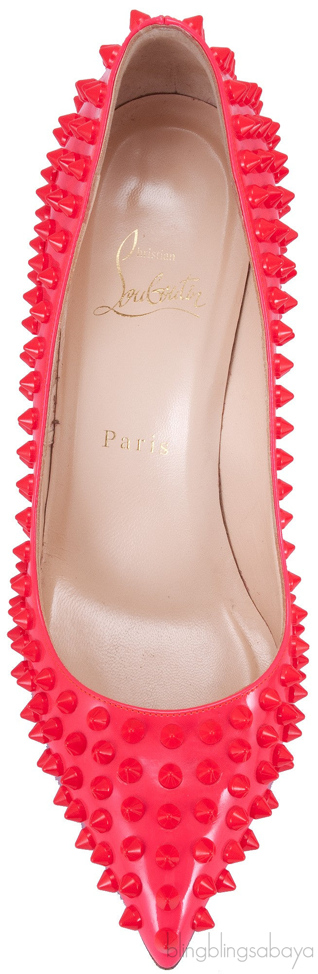 Pigalle Spikes Hot Pink Pump