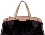 Brea MM Monogram Vernis Amarante