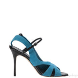 Manolo Blahnik Bi-color Strappy Sandals