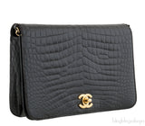 Vintage Crocodile WOC Clutch