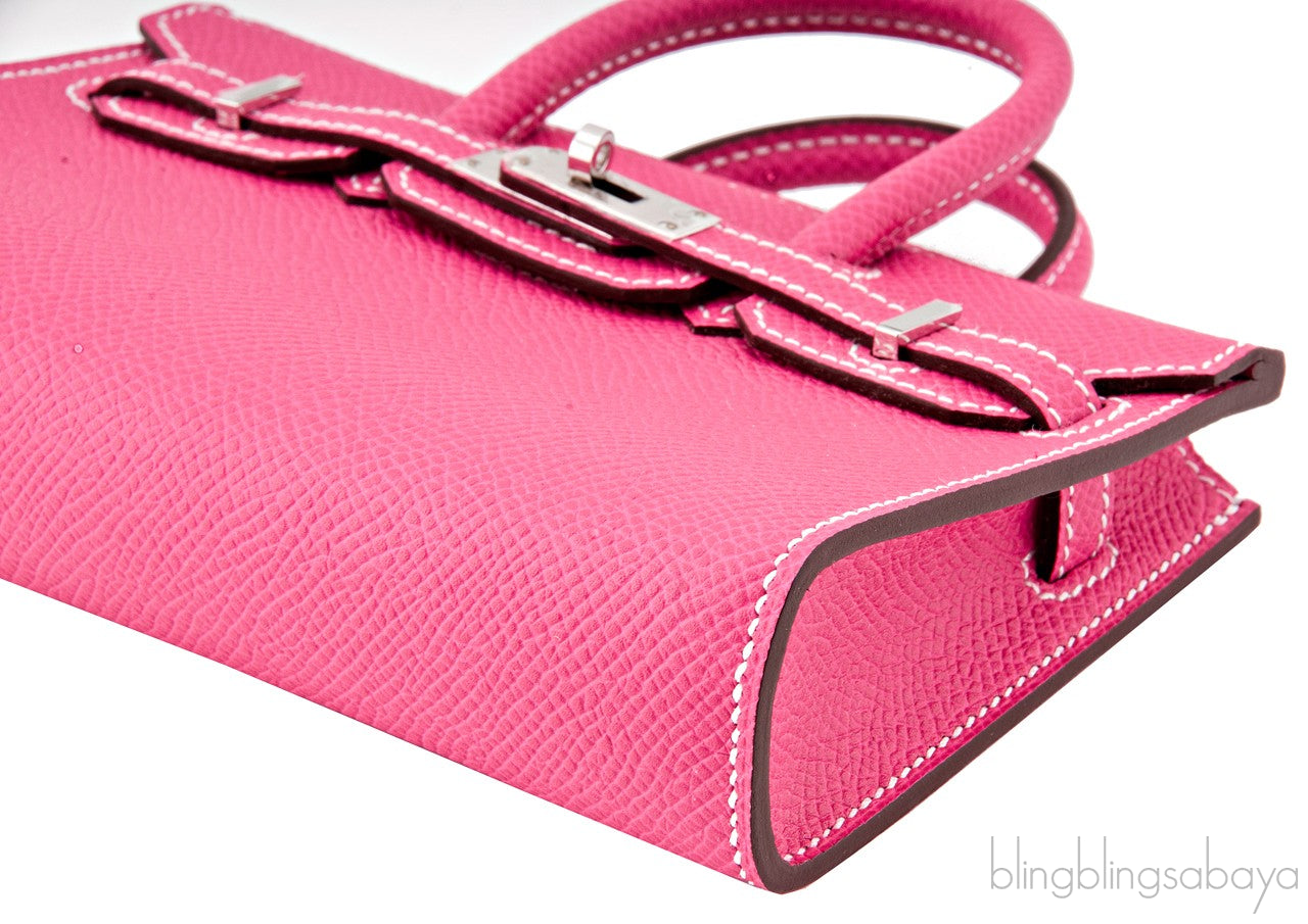 Mini Birkin Rose Tyrien