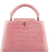 Capucines Vieux Rose Crocodile BB