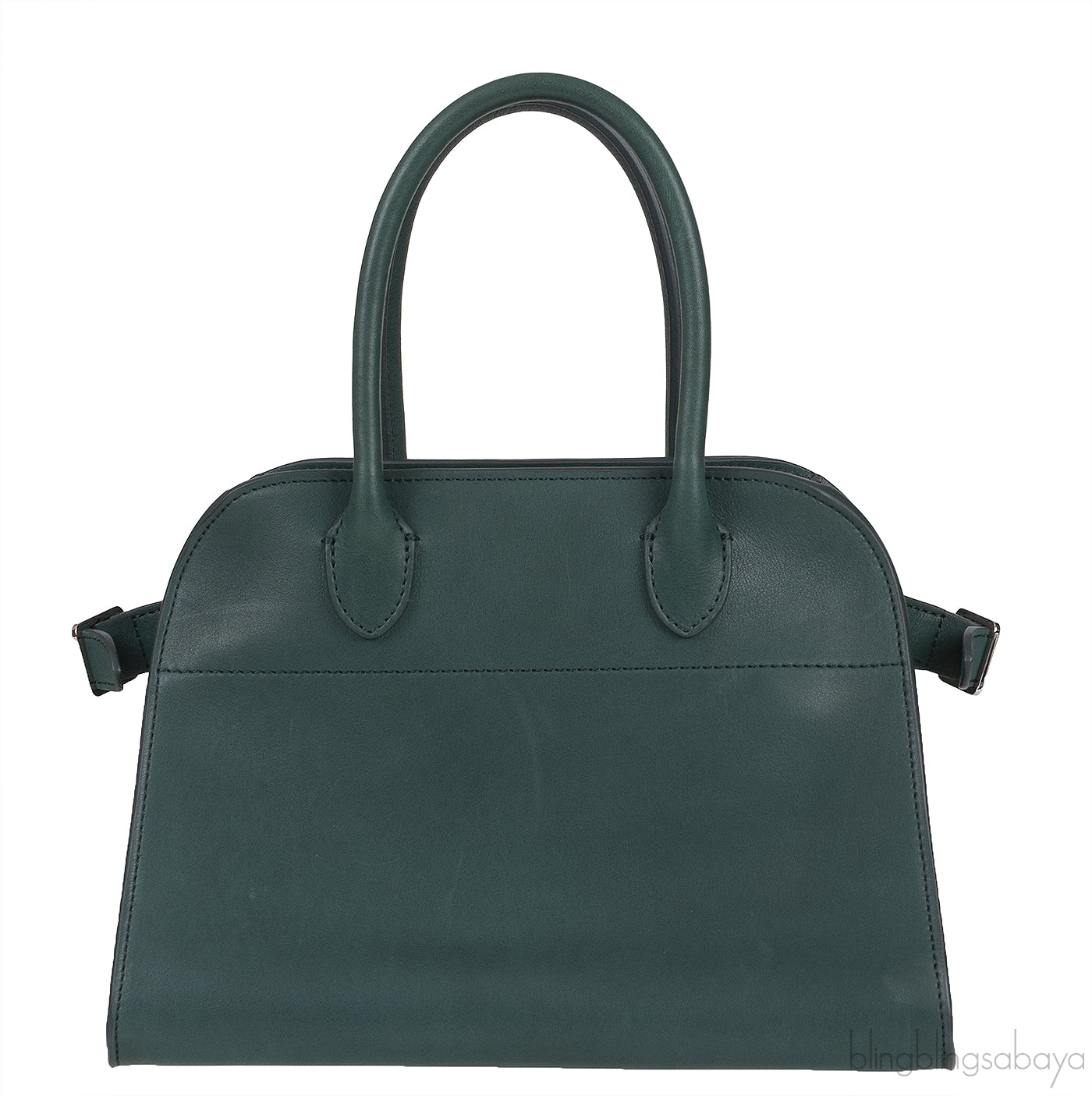 Soft Margaux 10 Dark Green Leather Bag