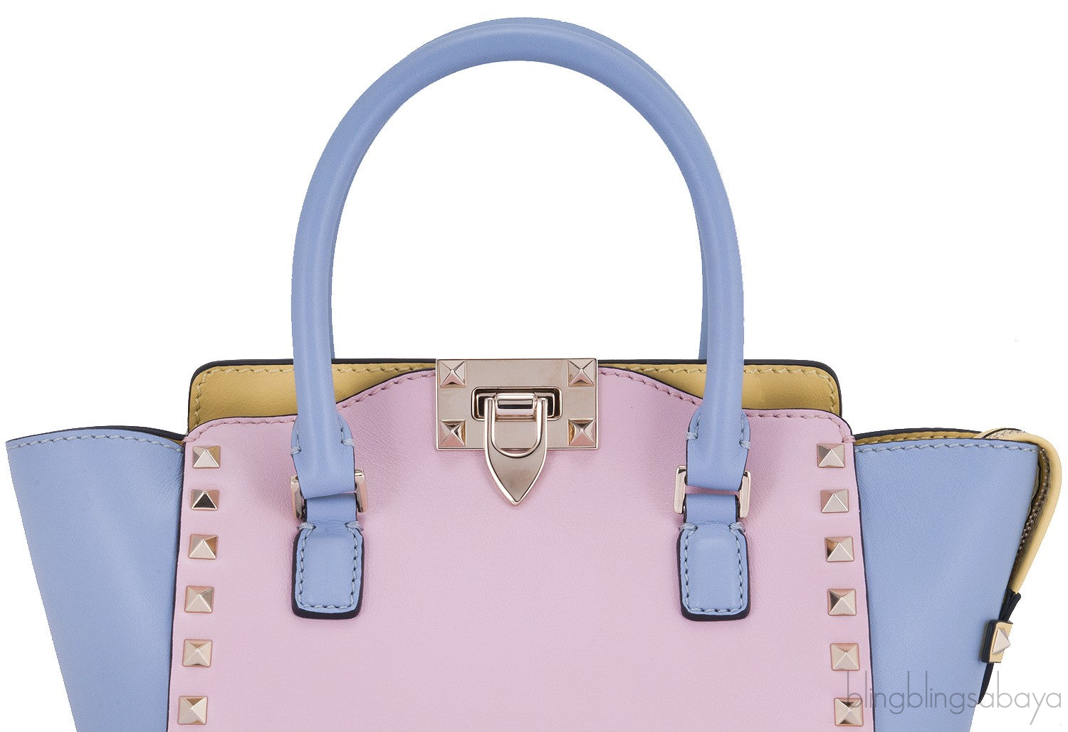 Rockstuds Mini Pastel Leather Tote