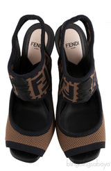 FF Logo Stretch Sandals