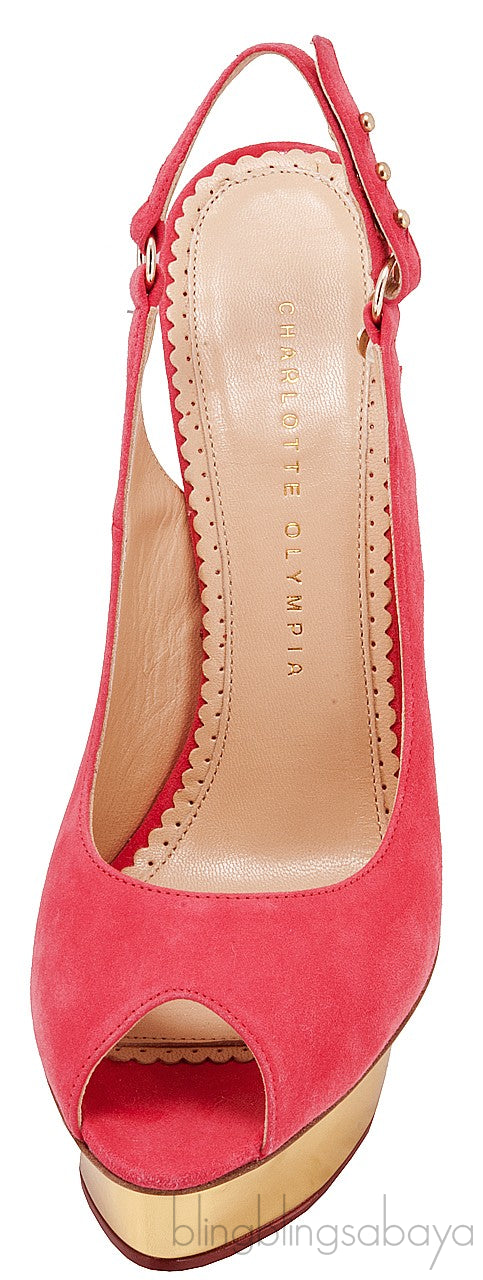 Bon Bon Peep Toe Platform Pump