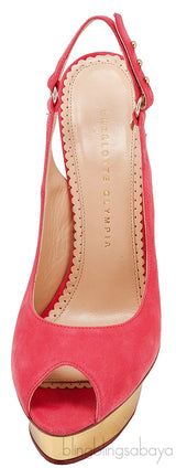 Bon Bon Peep Toe Platform Pump