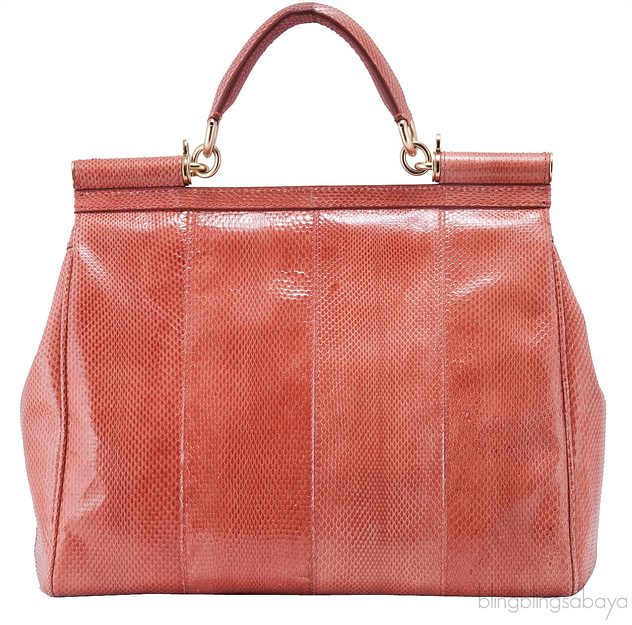 Snakeskin Miss Sicily Orange