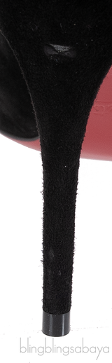 Christian Louboutin Rosas 85 Black Suede Heels