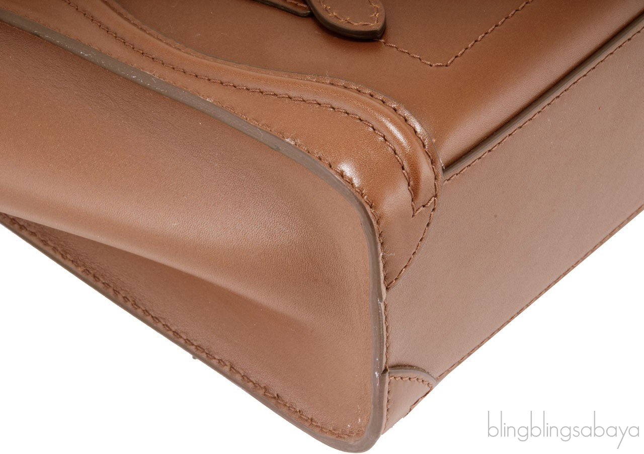 Nano Luggage Brown Caramel