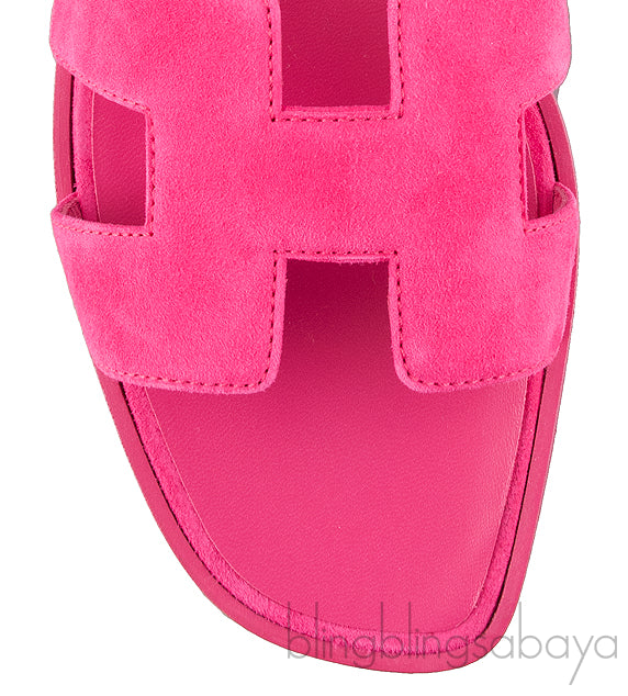 Fuchsia Oran Sandals