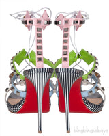 Multiplaticool Studded Multicolor Sandals