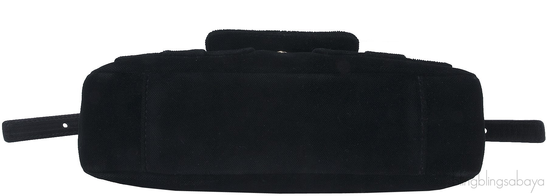 Black Suede Shoulder Bag