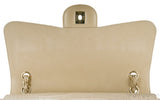 Jumbo CC Beige Crocodile Bag