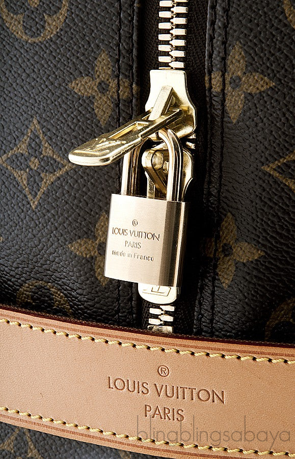 Brown Monogram Carryall