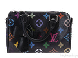 Louis Vuitton LV x TM Nano Monogram Speedy Black