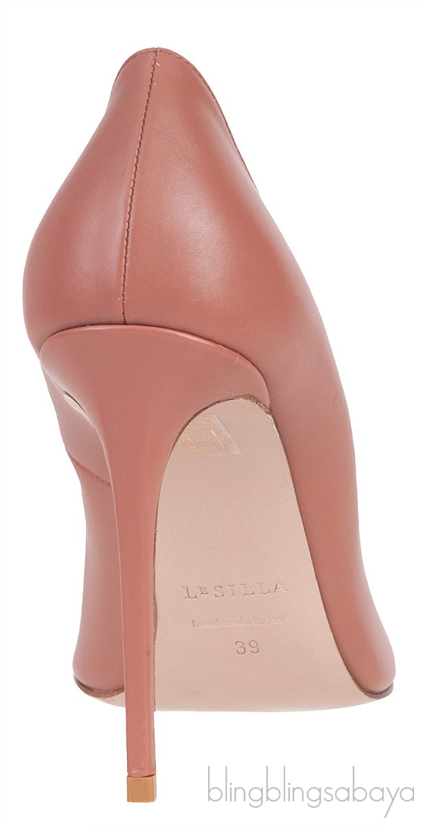 Old Rose Pointed Toe Heels