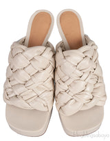 Bottega Veneta The Board Platform Off-White Mule