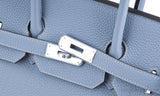 Birkin 35 Blue Lin Togo
