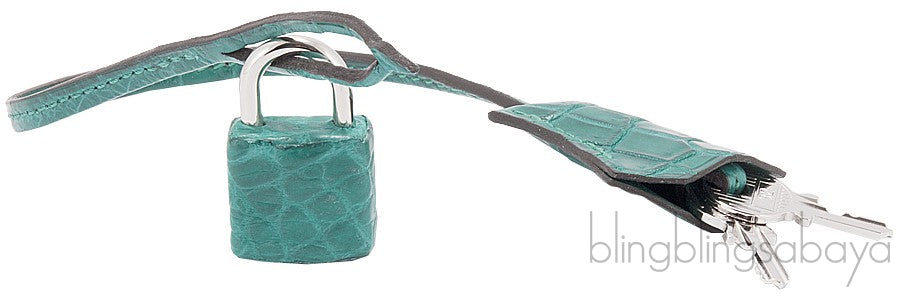 Birkin 35 Malachite Matte Crocodile