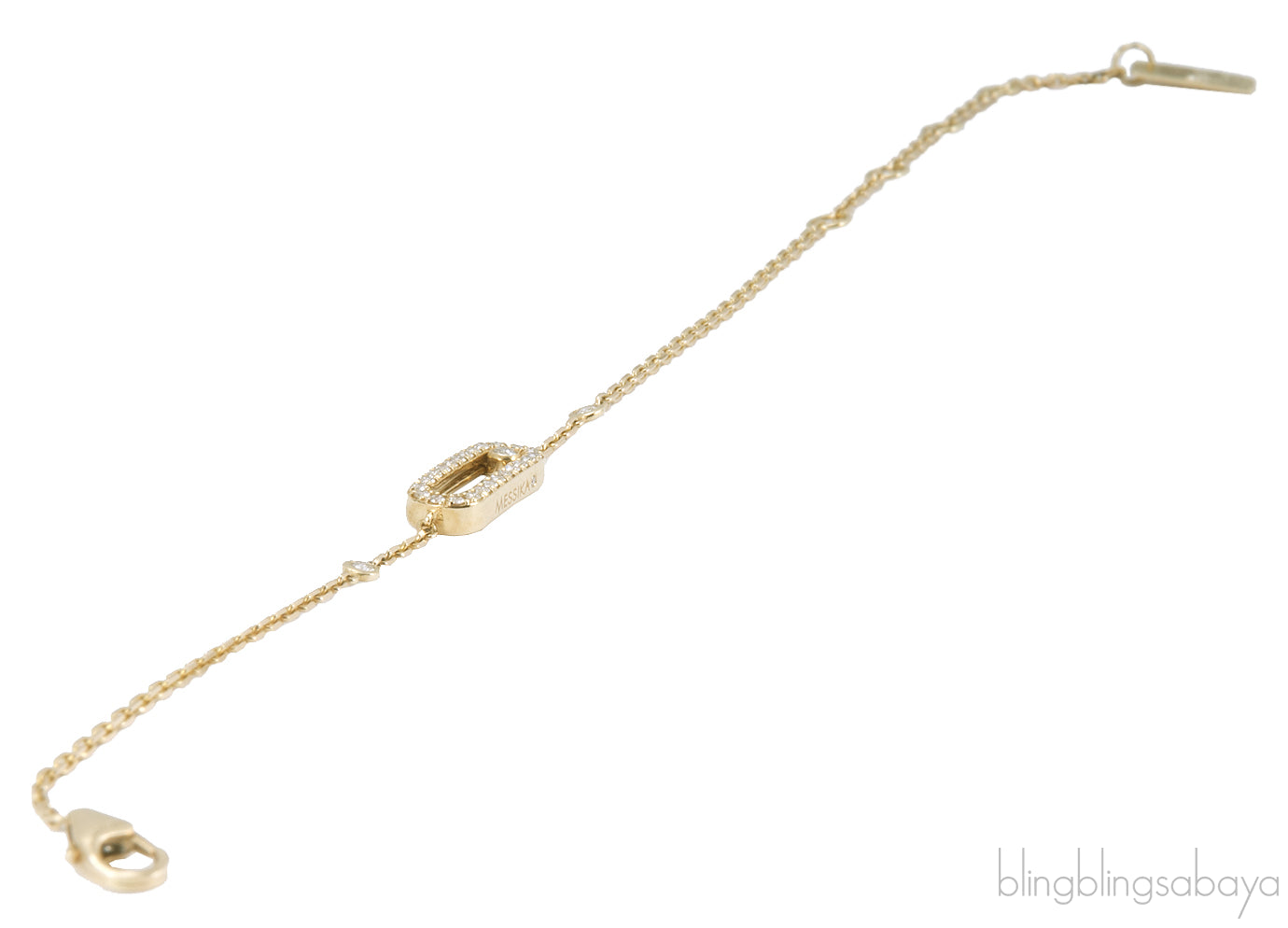 Yellow Gold Move Uno Diamond Bracelet