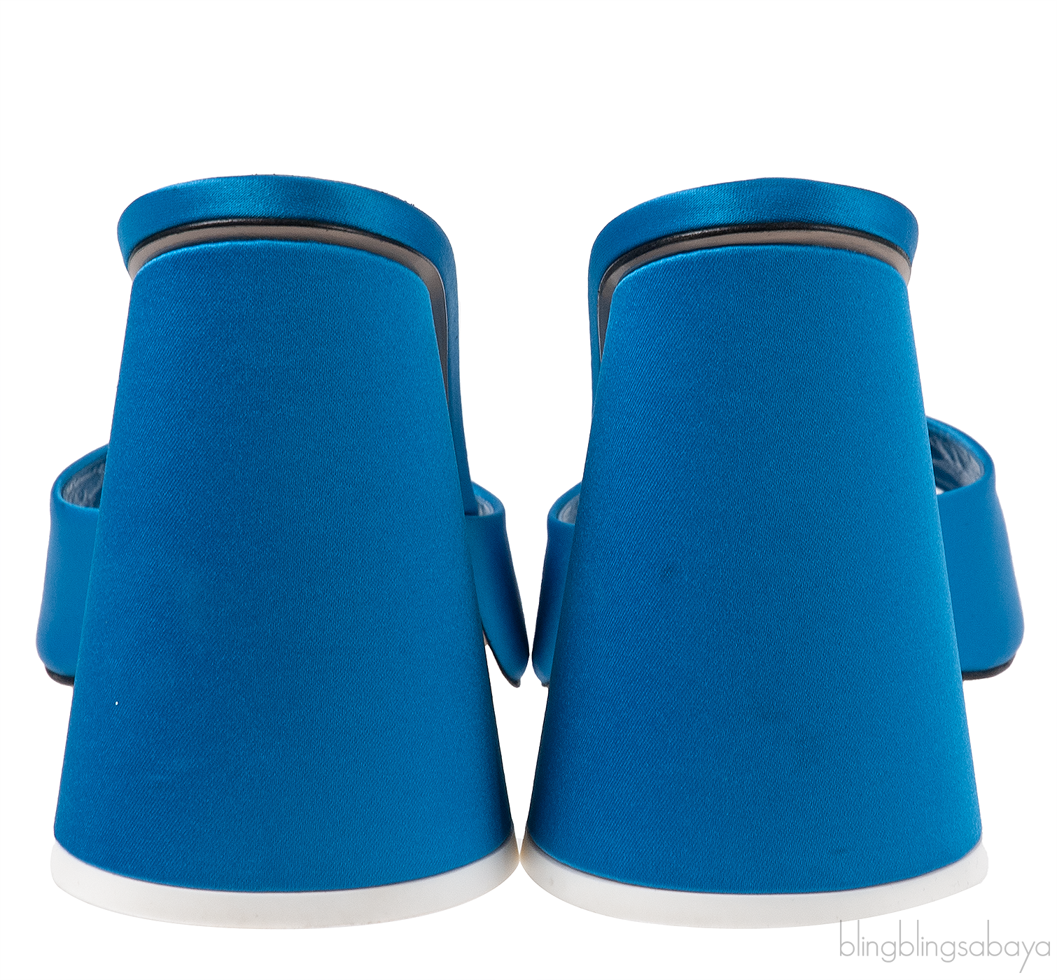 Attico Blue Luz Mule Sandals