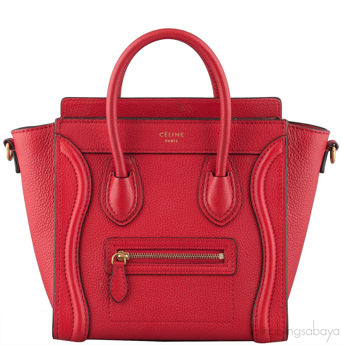 Red Nano Luggage Shoulder Bag