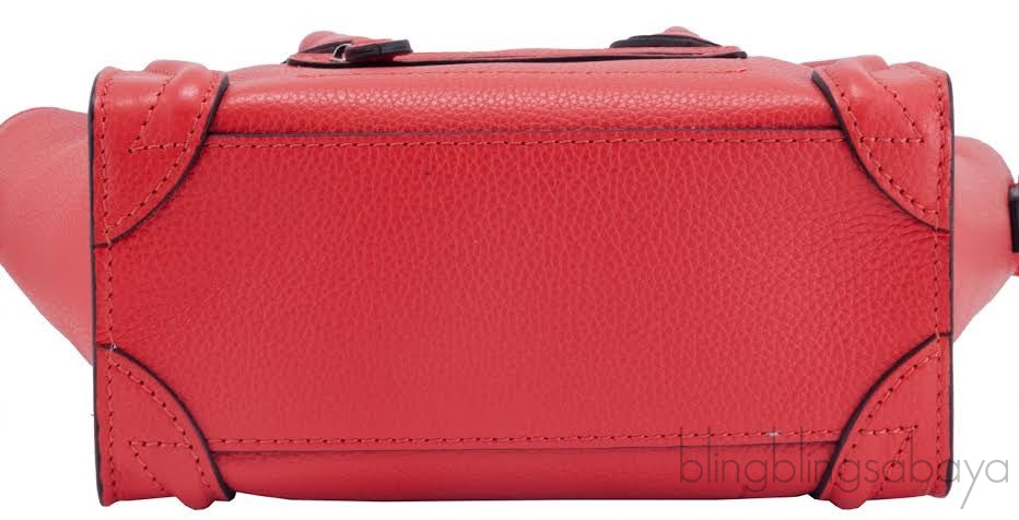 Nano Luggage Vermillon