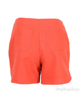 Coral Cotton Shorts