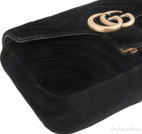 Black Marmont Velvet Mini Bag
