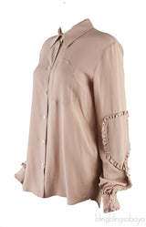Donna Nude Long Sleeve Shirt
