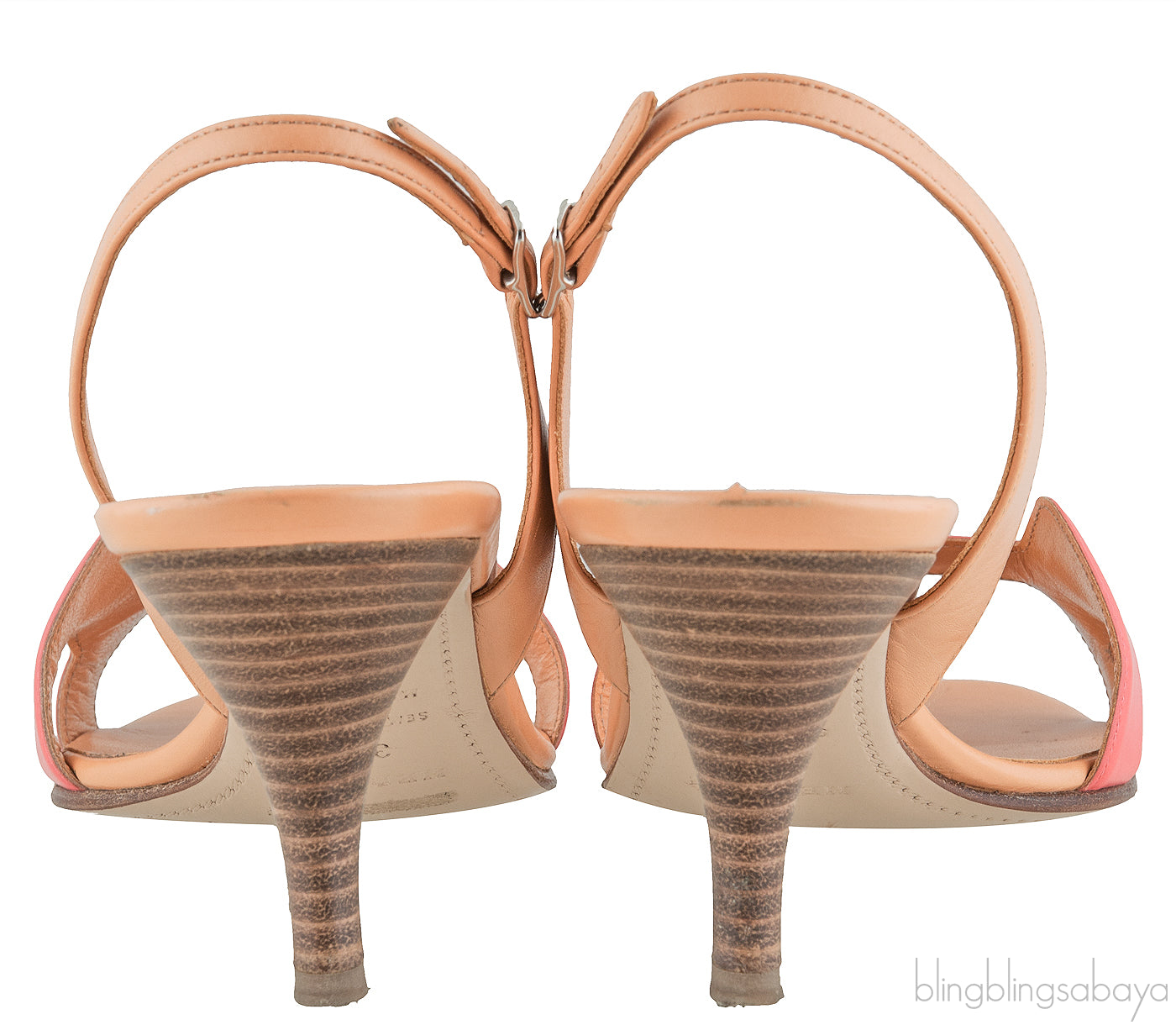 H night 70 Pink Miel Heels