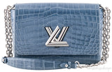 Twist MM Crocodile Shoulder Bag