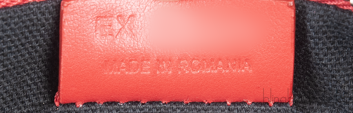 Red Iconic Print Pouch