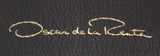 Oscar Dela Renta Metallic Gold Double Hinge Belt