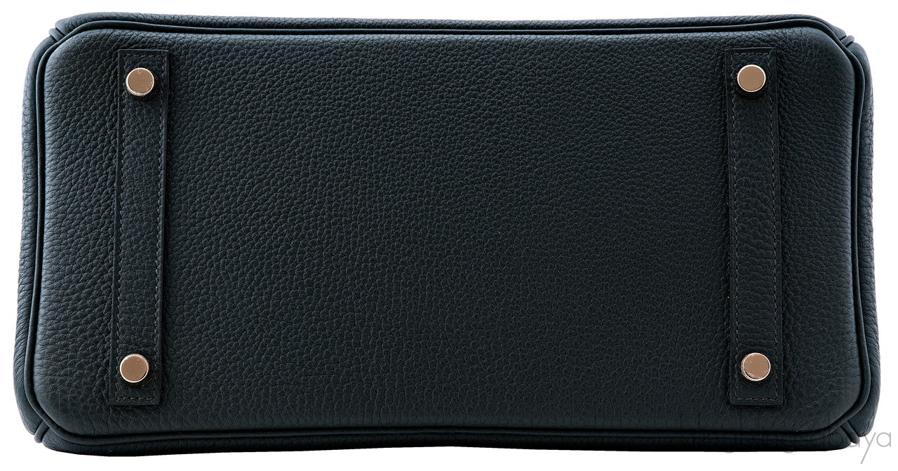 Birkin 30 Vert Fonce Togo
