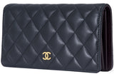 CC Black Quilted Wallet