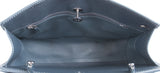 Loro Piana Forest Green Leather Handbag