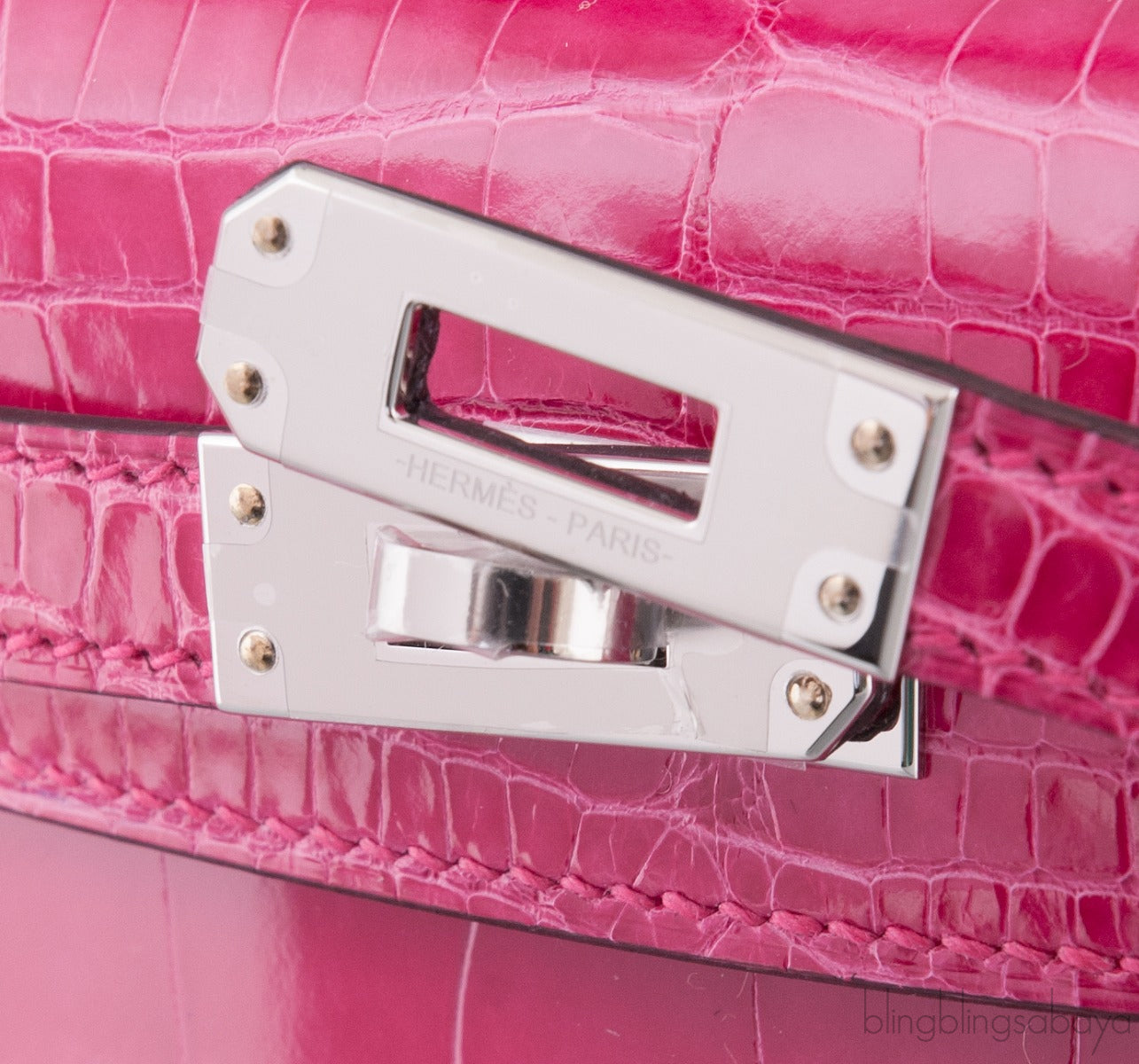 Kelly 20 Rose Mexico Crocodile PHW