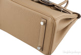Birkin 25 Veau Togo Biscuit PHW