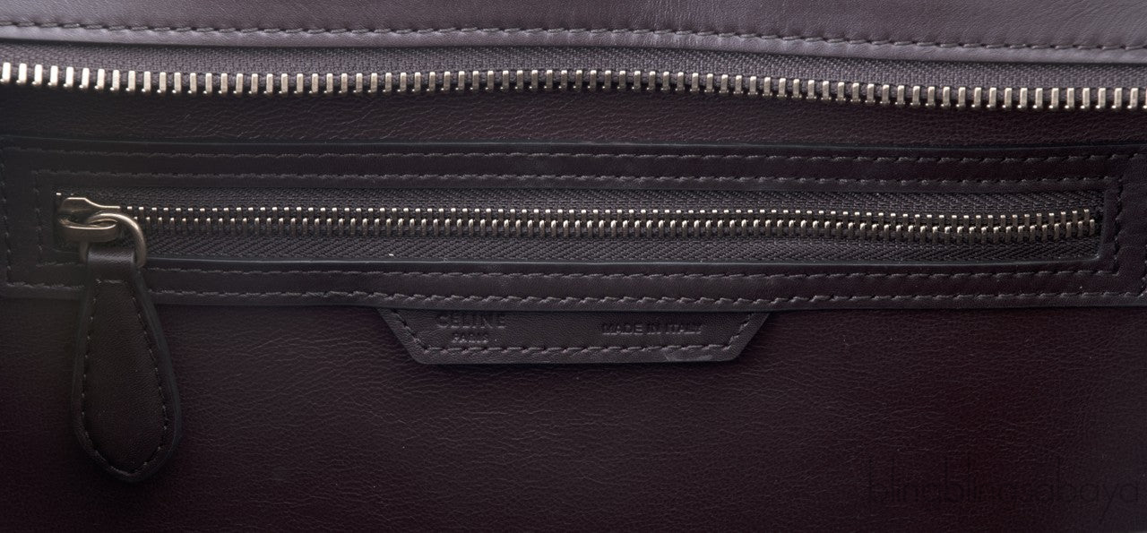 Mini Luggage Tricolor Beige