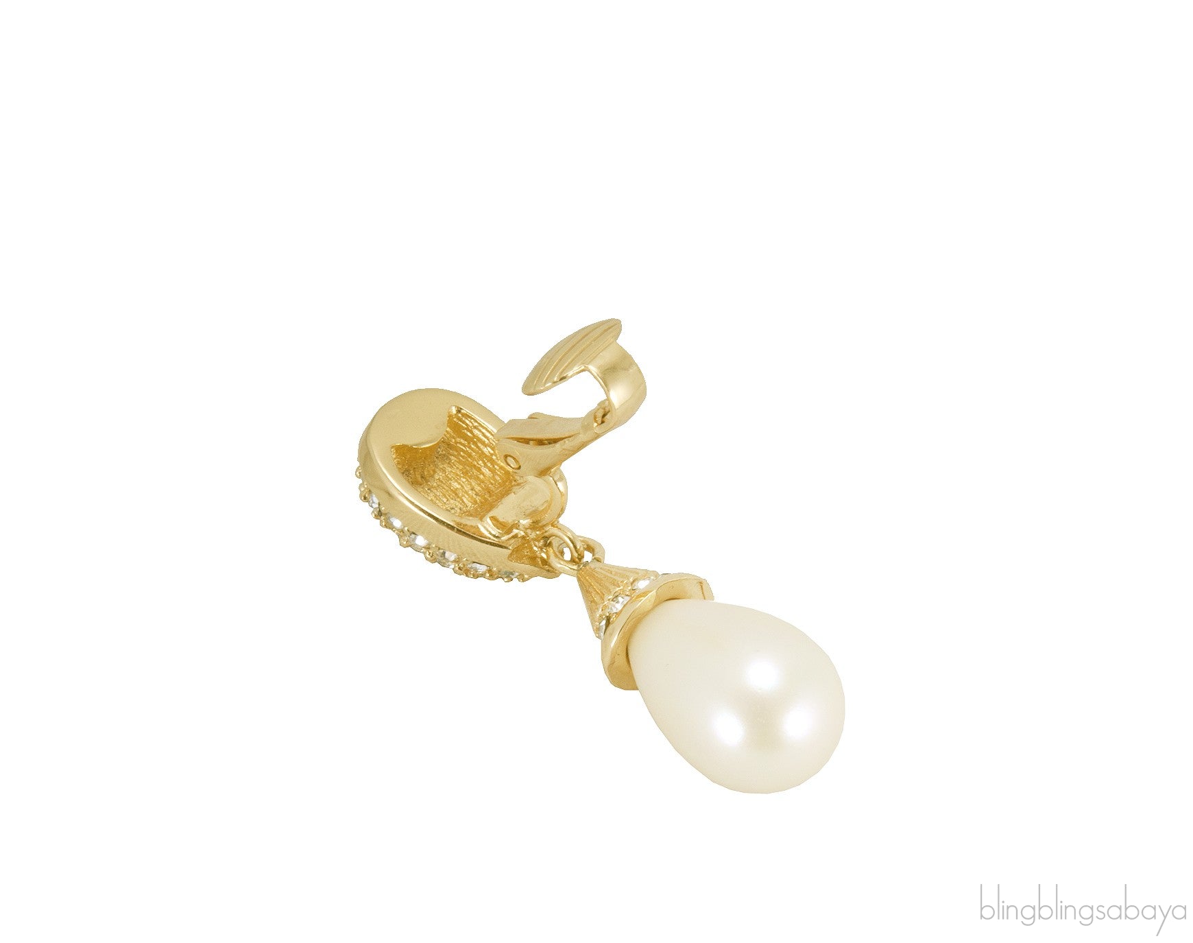 Faux Pearl Drop Earrings