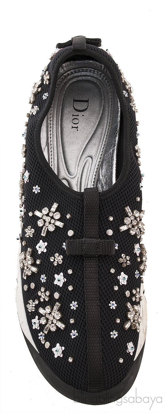 Black Dior Fushion Sneakers