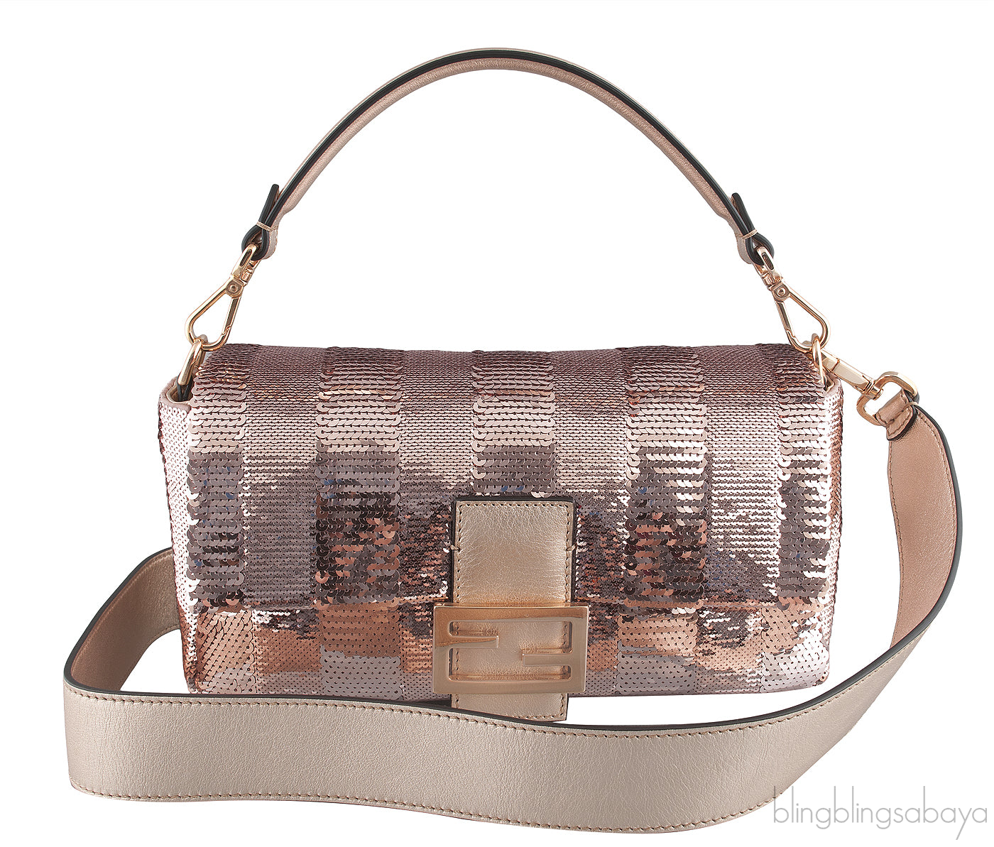 Baguette Champagne Sequins