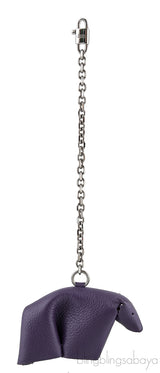 Loewe Bear Purple Leather Charm