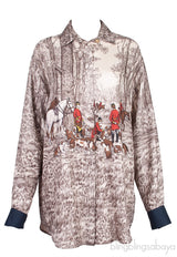 Printed Long Sleeve Shirt